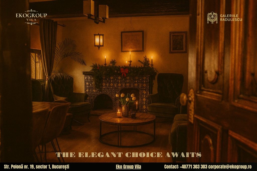 Destinații de Crăciun: Trăiește Eleganța Crăciunului Anilor ’30 la Eko Group Vila în București